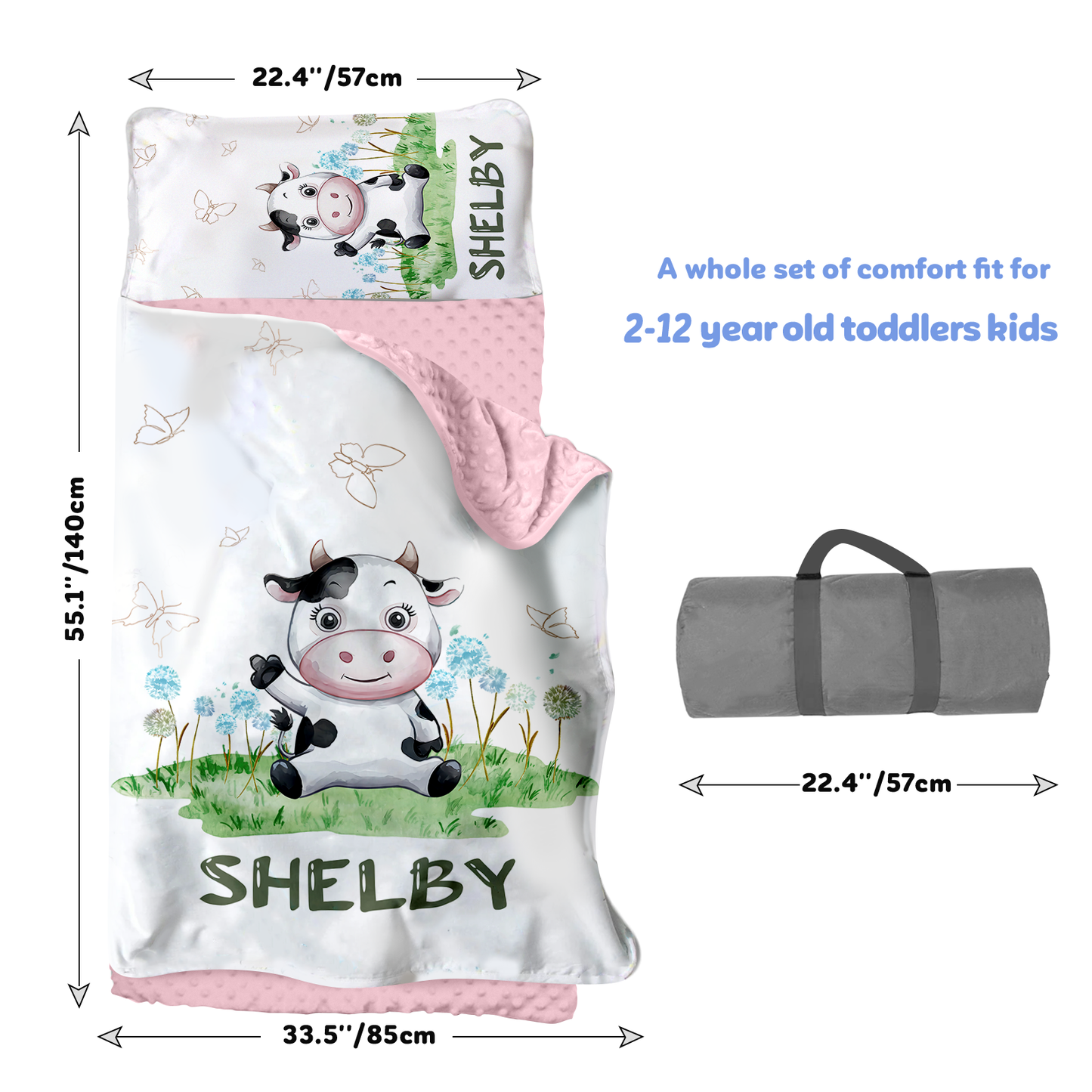 Personalized Nap Mat Farm Edition
