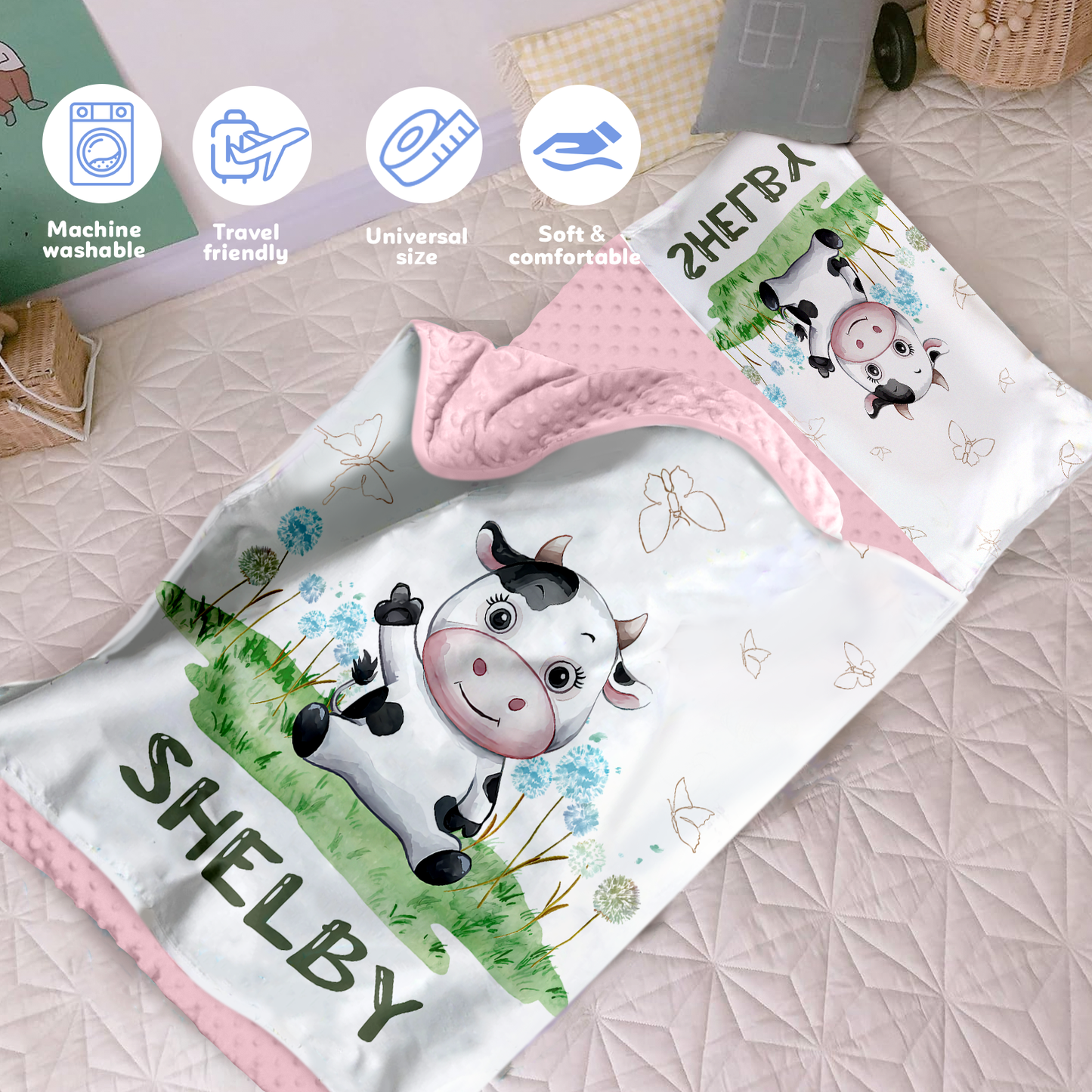 Personalized Nap Mat Farm Edition