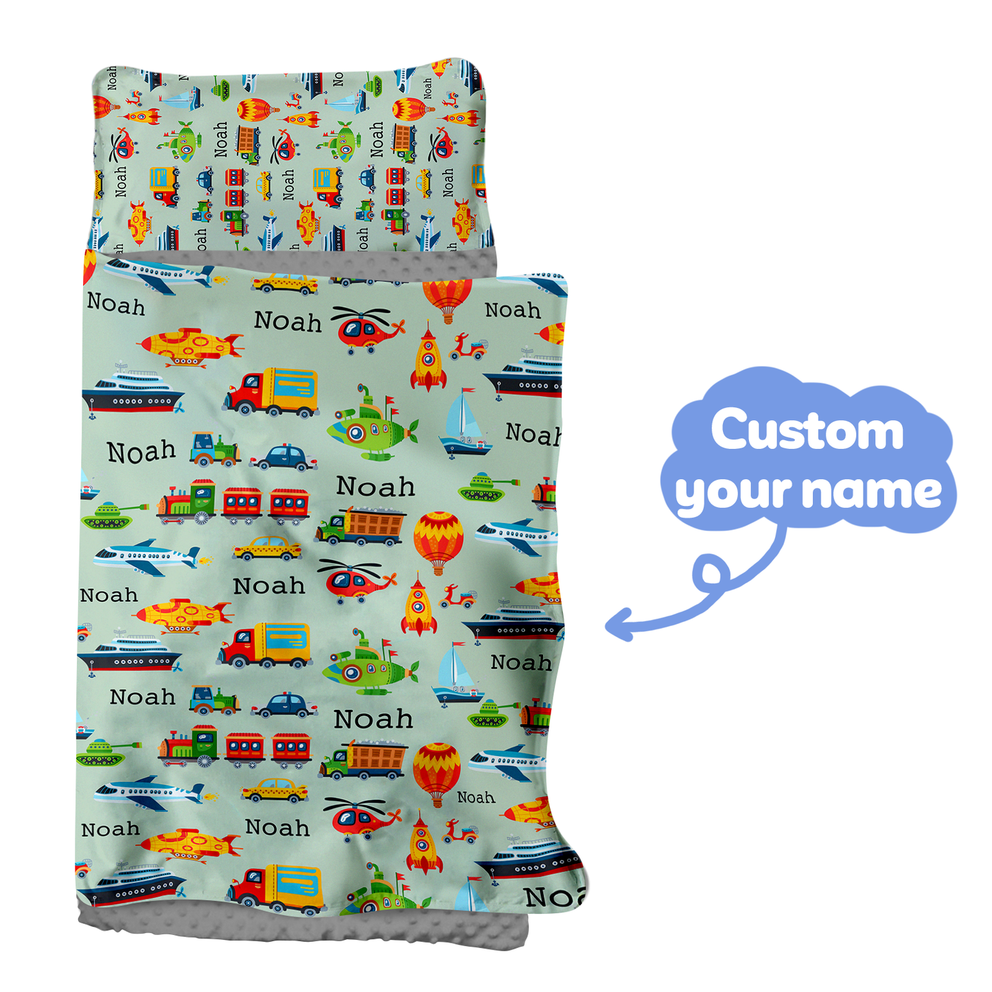 Personalized Nap Mat Transportation 10 Edition