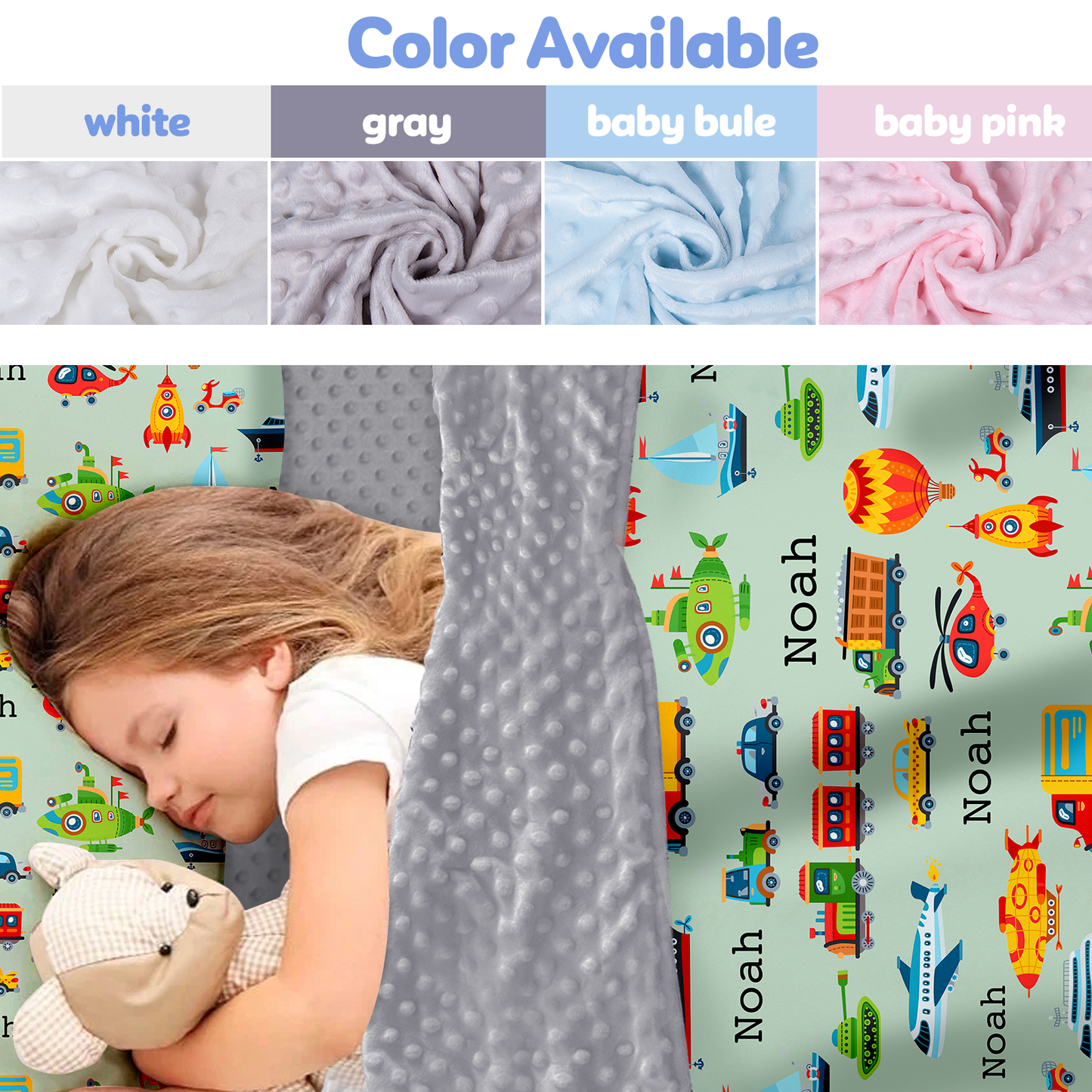 Personalized Nap Mat Transportation 10 Edition