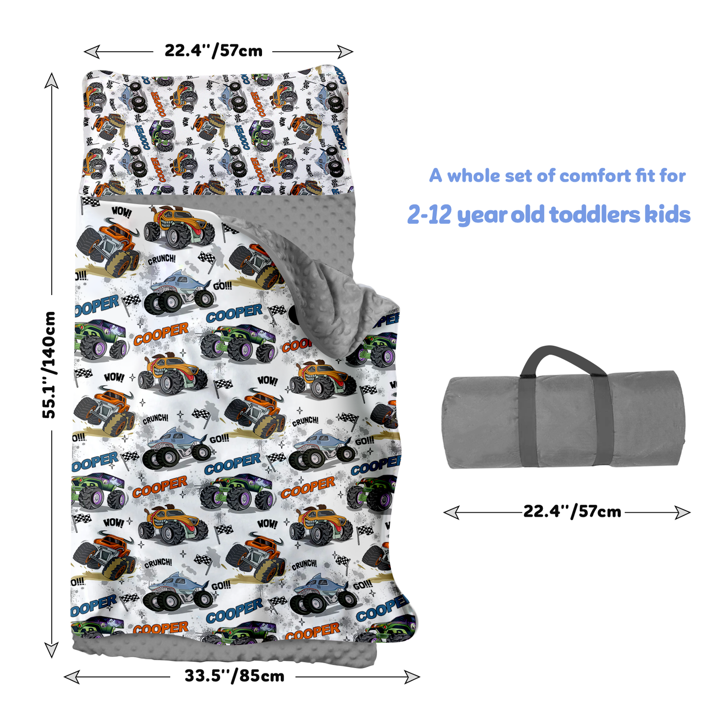 Personalized Nap Mat Transportation 11 Edition