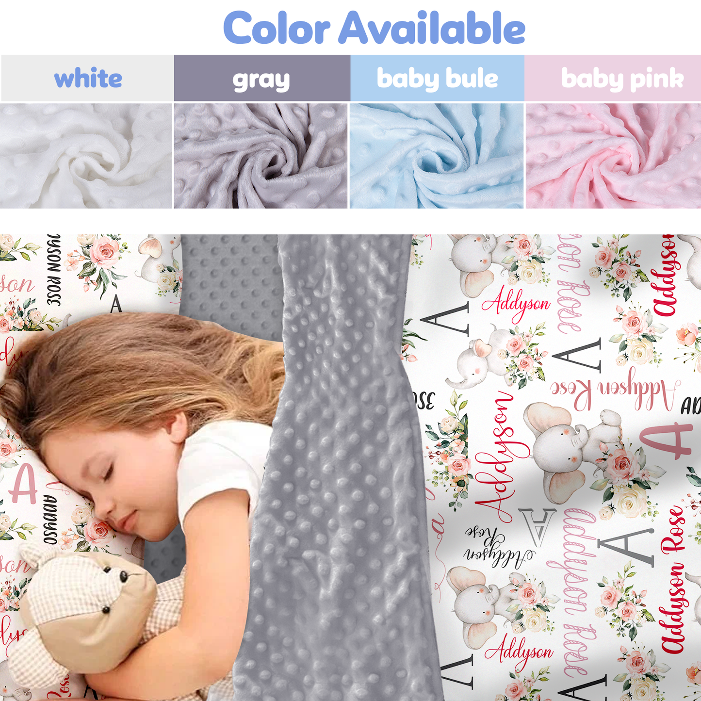 Personalized Nap Mat Zoo 05 Edition