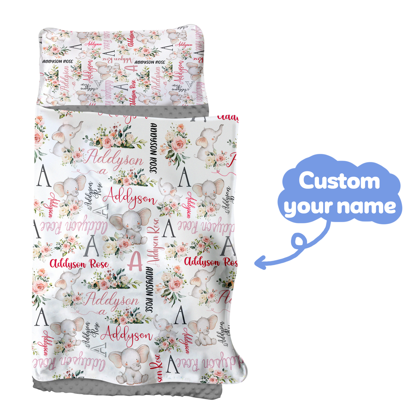 Personalized Nap Mat Zoo 05 Edition