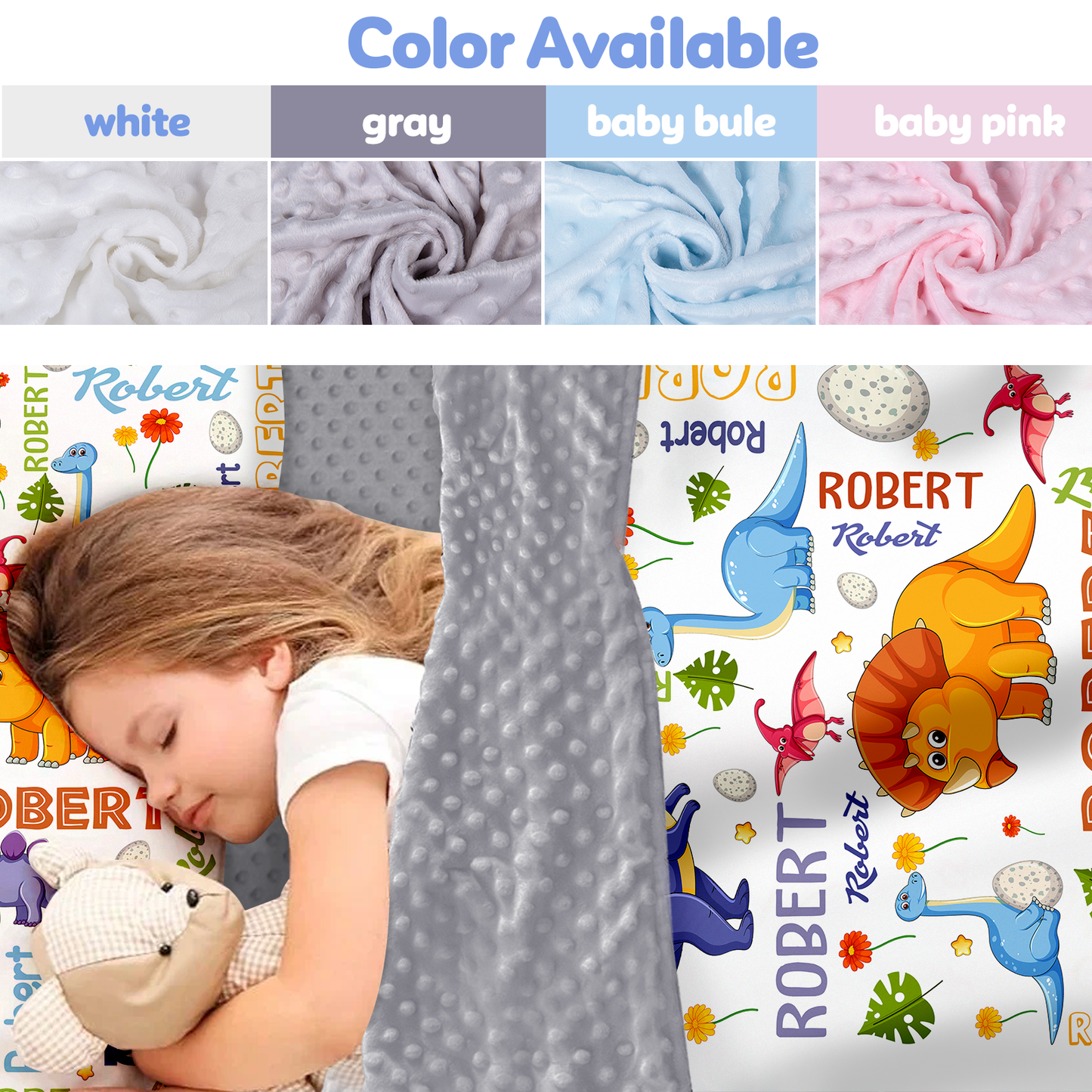 Personalized Nap Mat Dinosaur 12 Edition