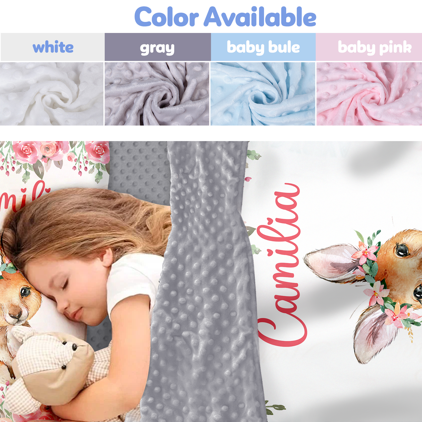 Personalized Nap Mat Kangaroo 03 Edition