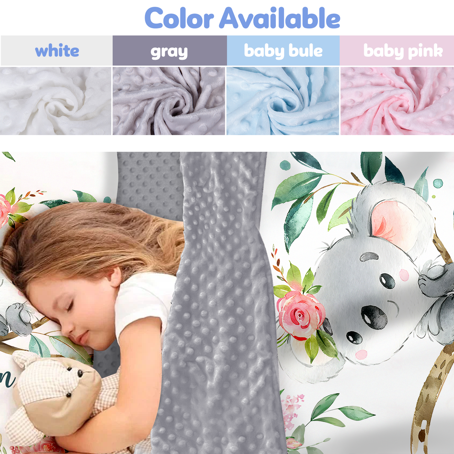 Personalized Nap Mat Koala 02 Edition