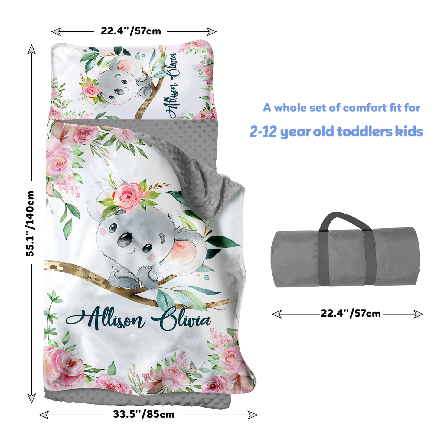 Personalized Nap Mat Koala 02 Edition