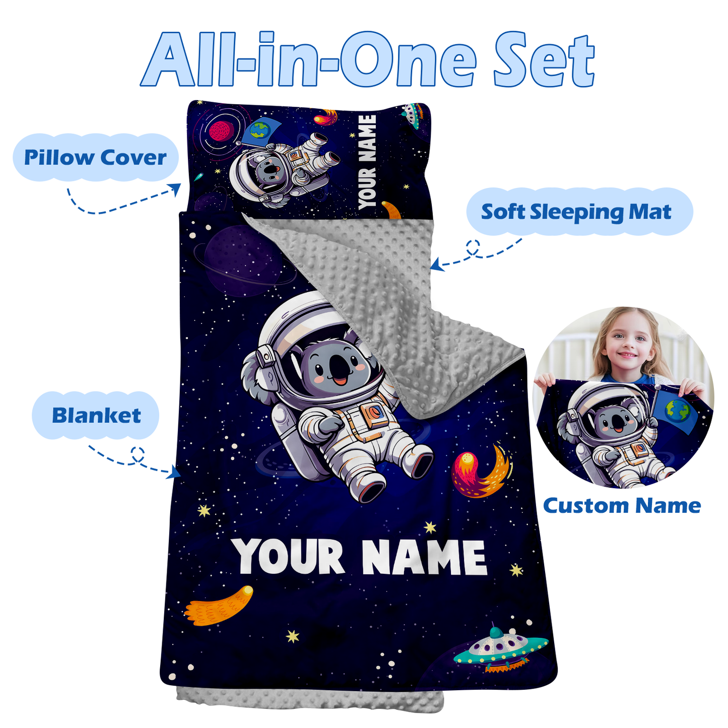 Personalized Nap Mat Koala 03 Edition