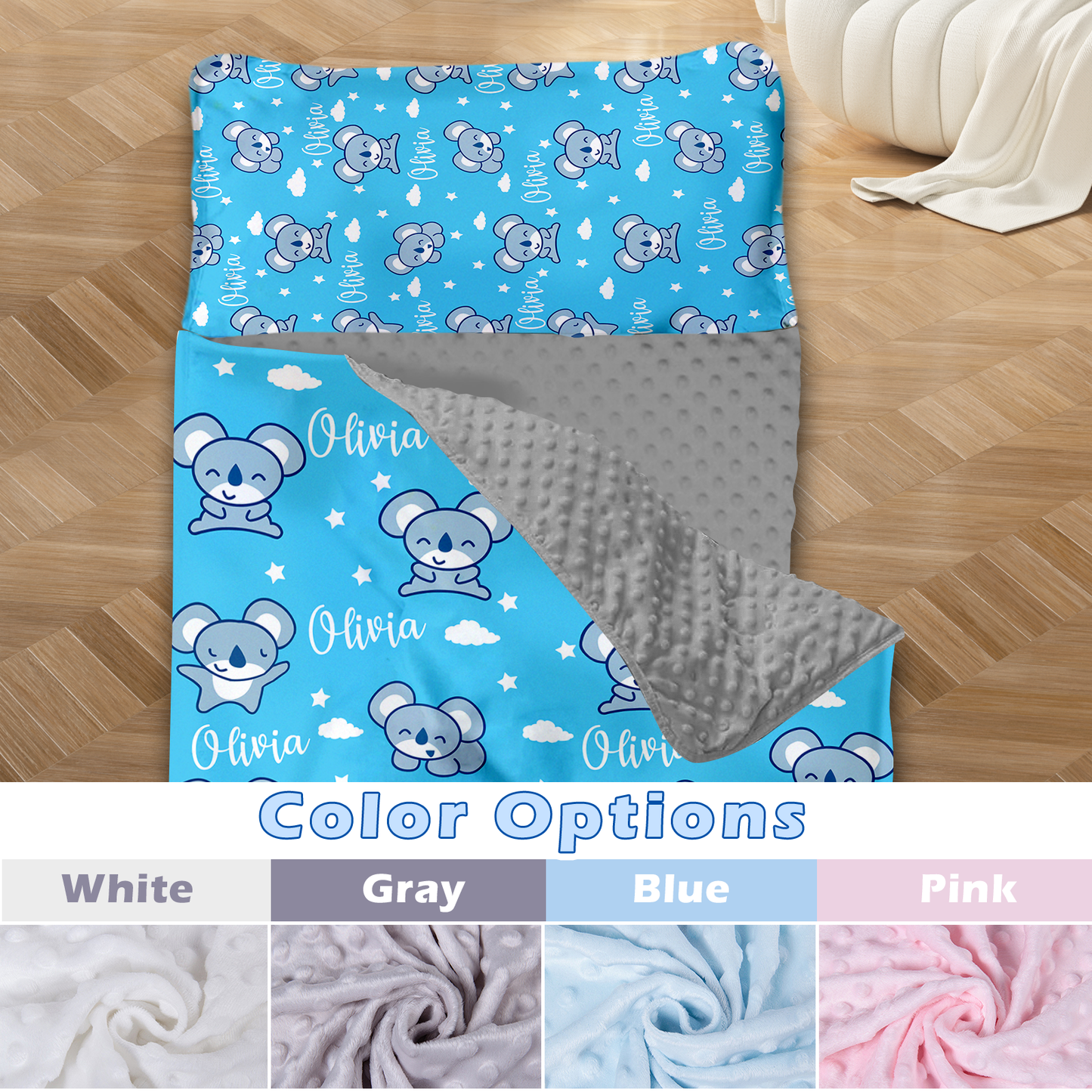 Personalized Nap Mat Koala Edition