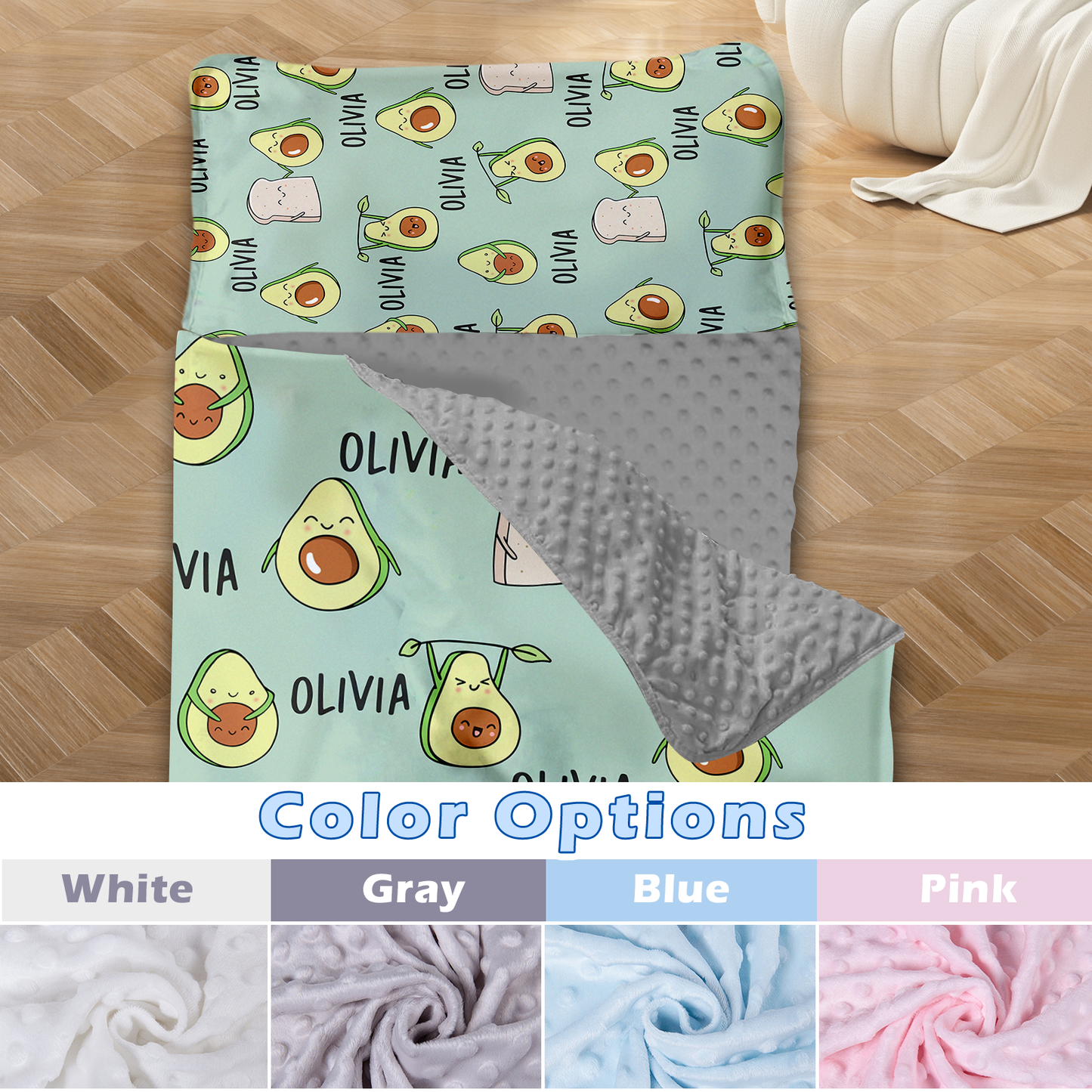 Personalized Nap Mat Avocado 02 Edition