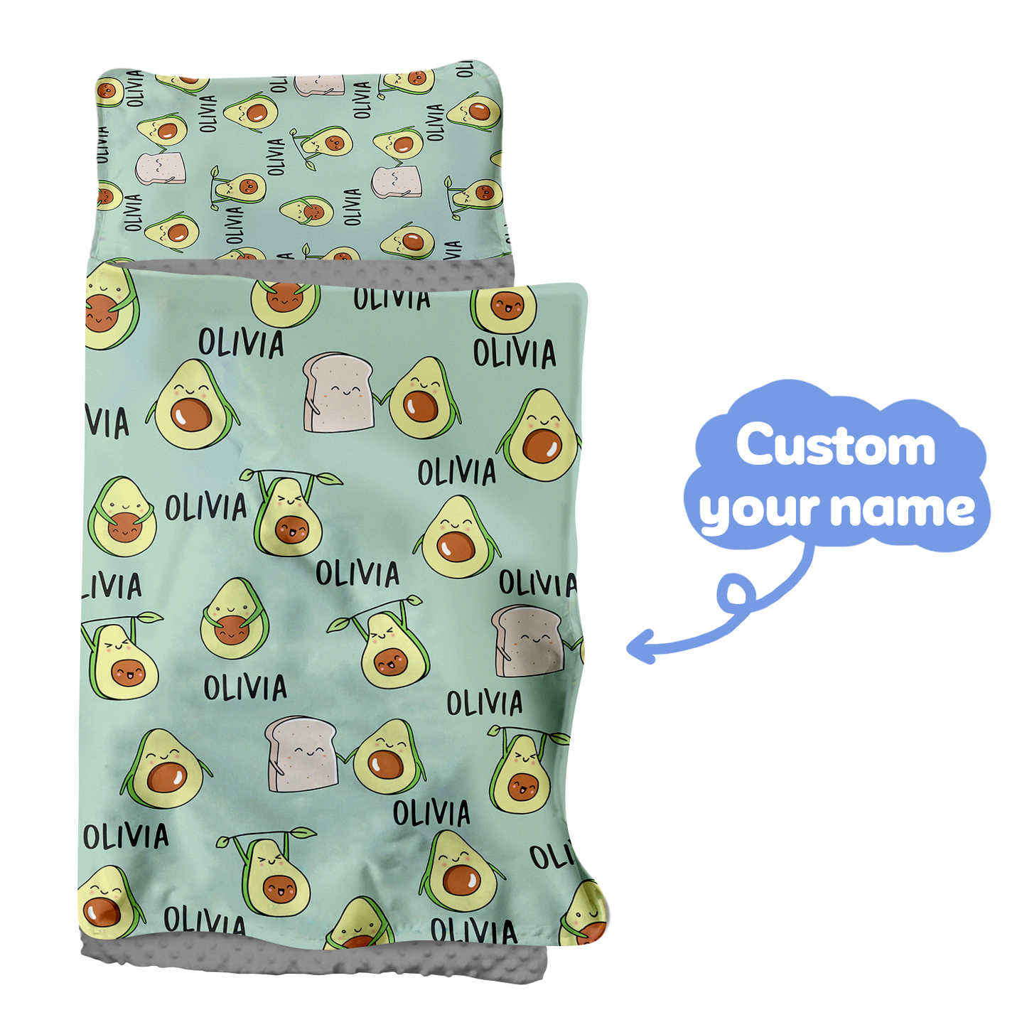 Personalized Nap Mat Avocado 02 Edition