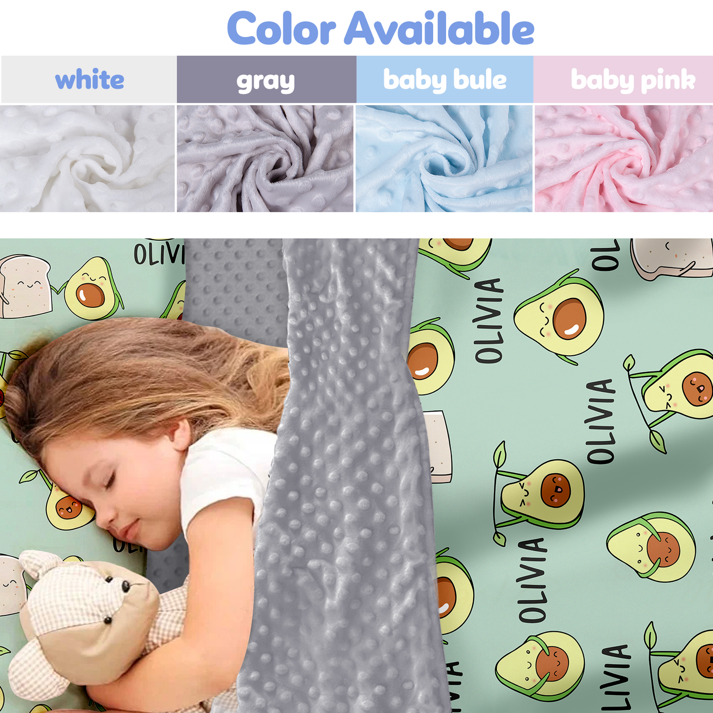 Personalized Nap Mat Avocado 02 Edition