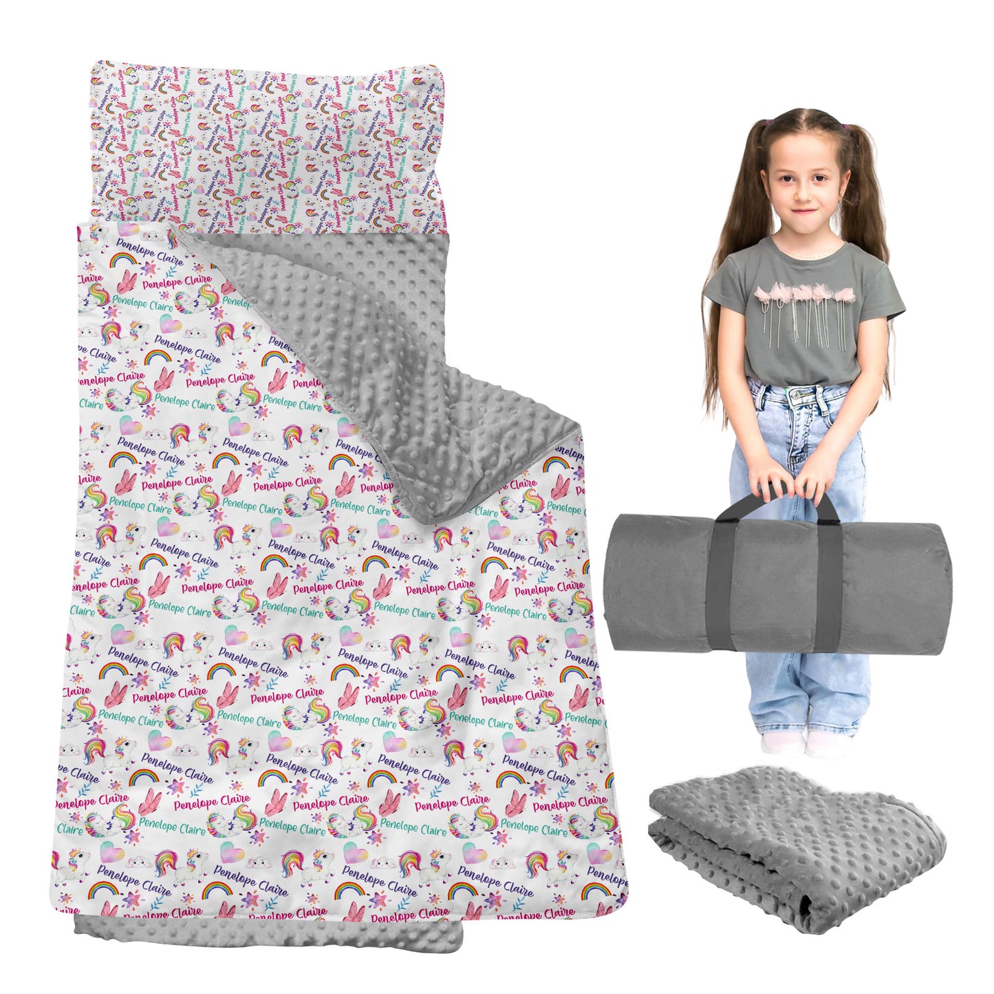 Personalized Nap Mat Unicorn 05 Edition
