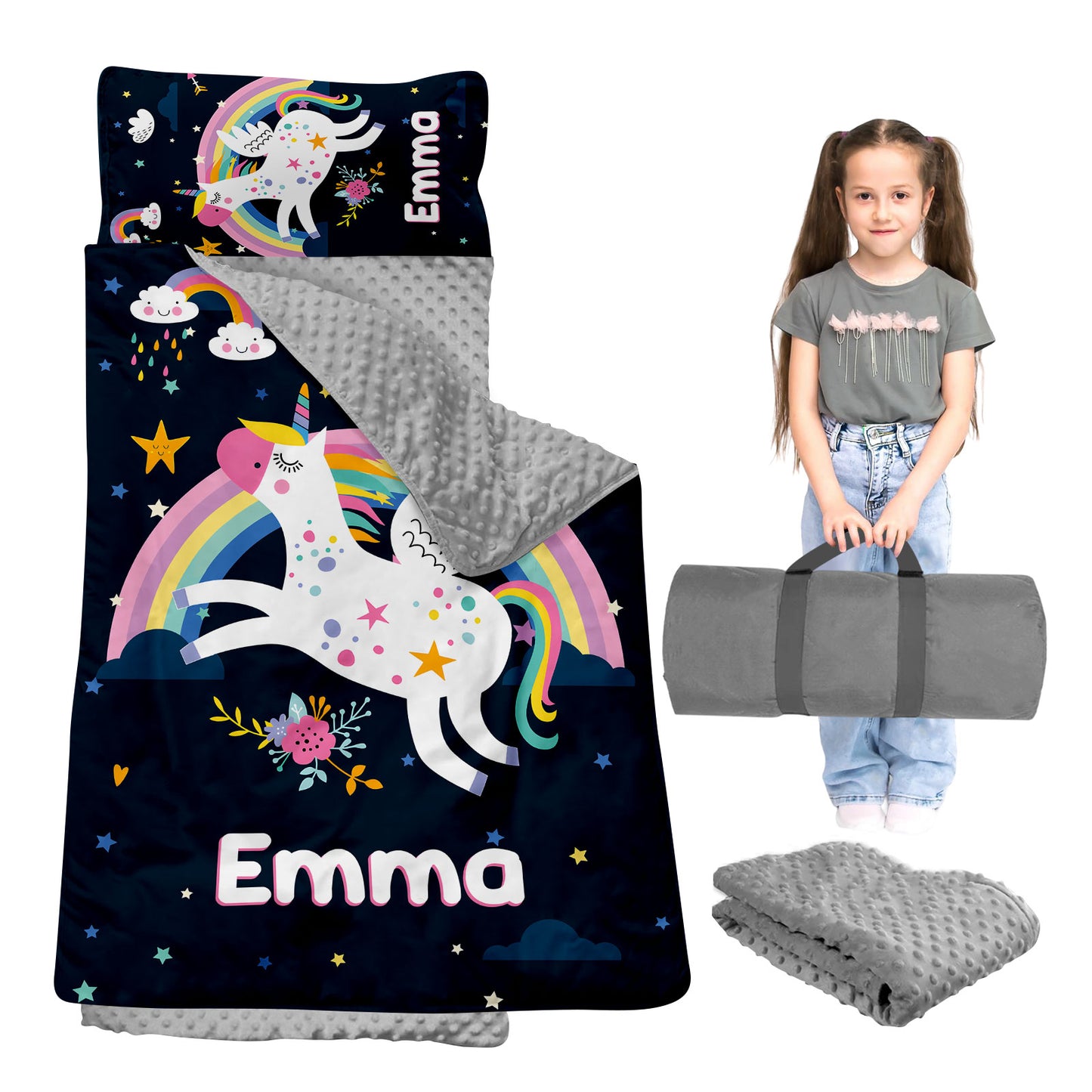 Personalized Nap Mat Unicorn 07 Edition