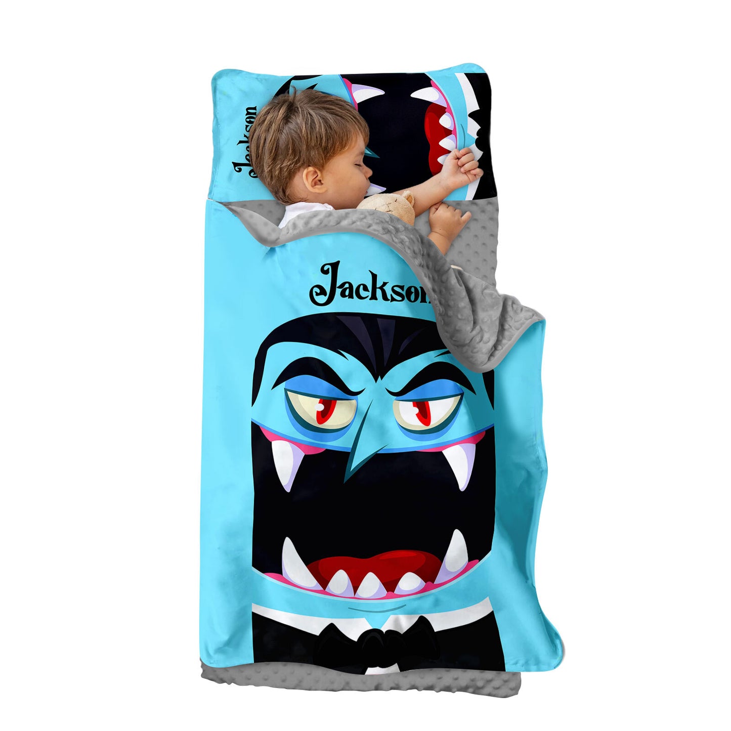 Personalized Nap Mat Halloween Monster Edition