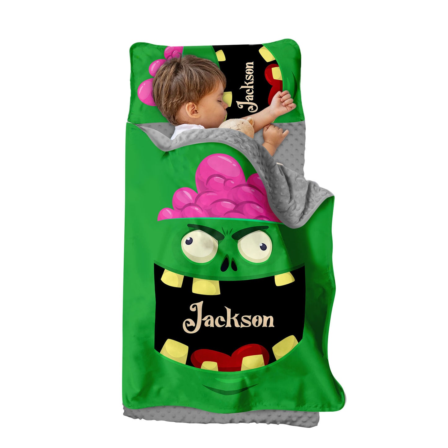 Personalized Nap Mat Halloween Monster Edition