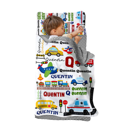 Personalized Nap Mat Transportation 16 Edition