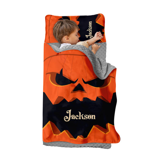 Personalized Nap Mat Halloween Monster Edition