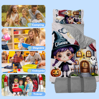 Personalized Nap Mat Halloween 02 Edition