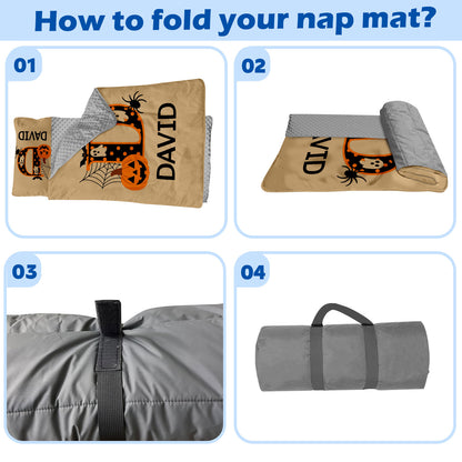 Personalized Nap Mat Halloween Edition