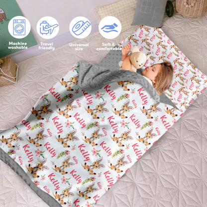 Personalized Nap Mat Kangaroo 02 Edition