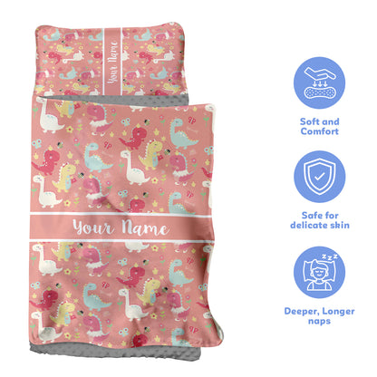 Personalized Nap Mat Dinosaur Edition