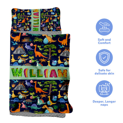 Personalized Nap Mat Dinosaur 03 Edition