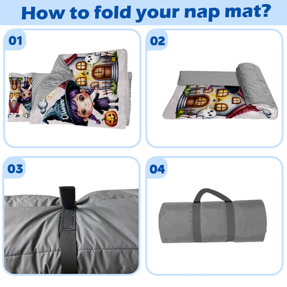Personalized Nap Mat Halloween 02 Edition