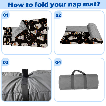 Personalized Nap Mat Halloween 04 Edition