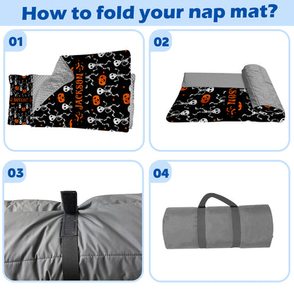 Personalized Nap Mat Halloween 06 Edition