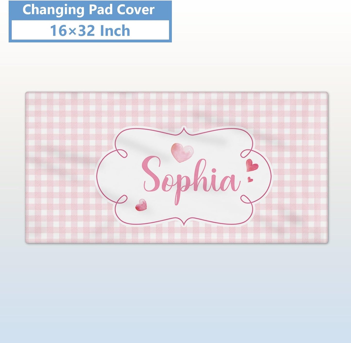 Elephant Pink Heart Crib Bedding Set