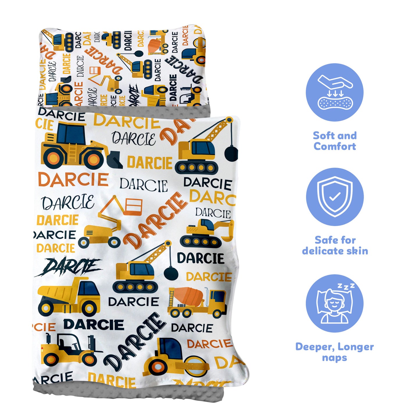 Personalized Nap Mat Transportation 15 Edition