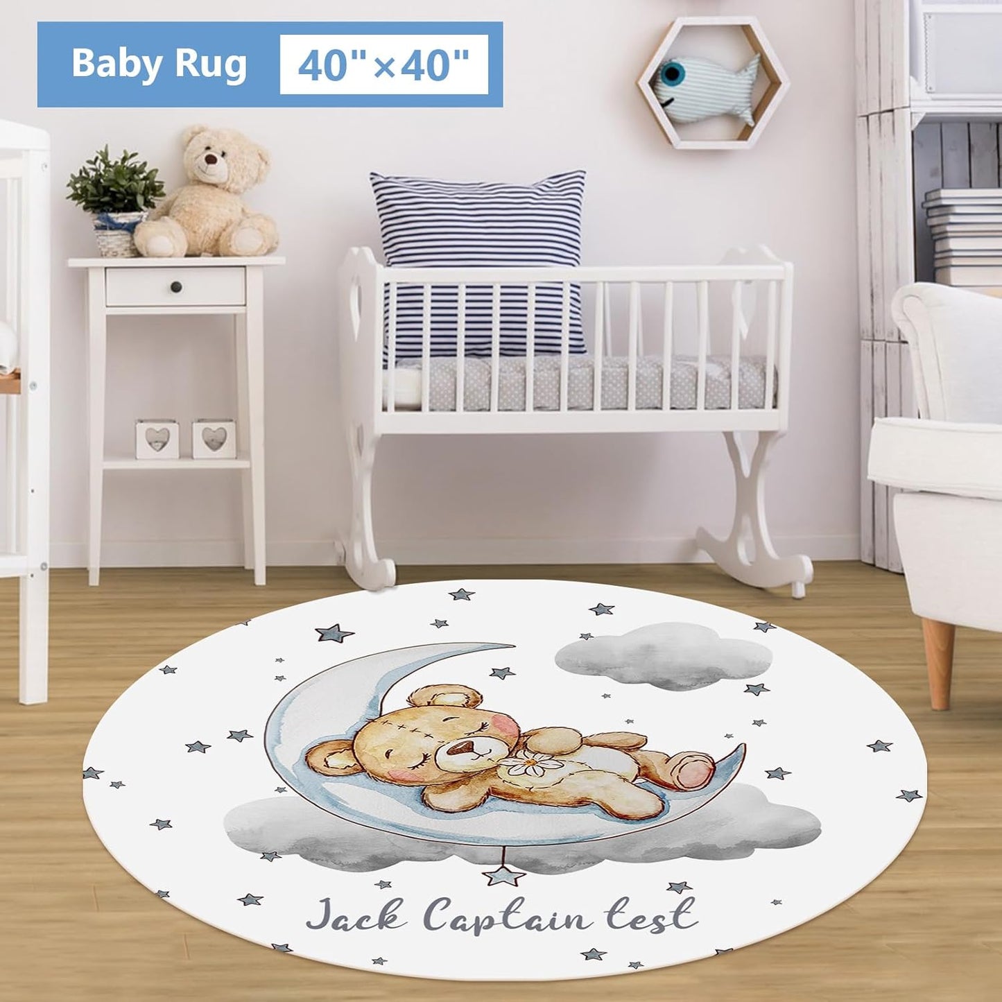 Bear Gray Crib Bedding Set
