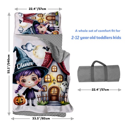 Personalized Nap Mat Halloween 02 Edition