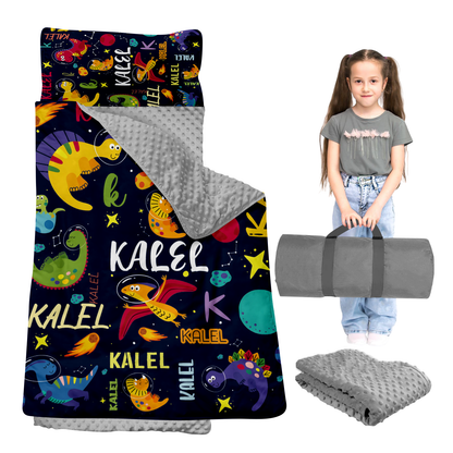 Personalized Nap Mat Dinosaur 06 Edition