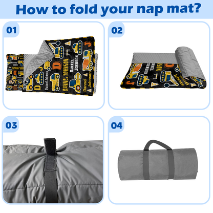 Personalized Nap Mat Transportation 05 Edition