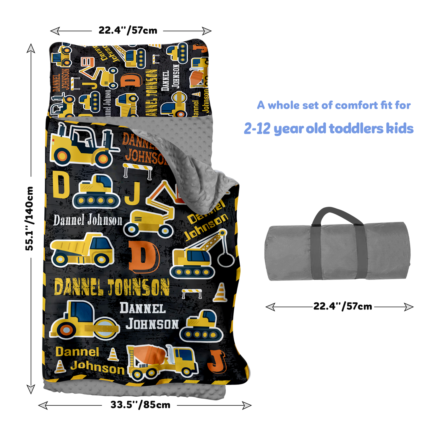 Personalized Nap Mat Transportation 05 Edition