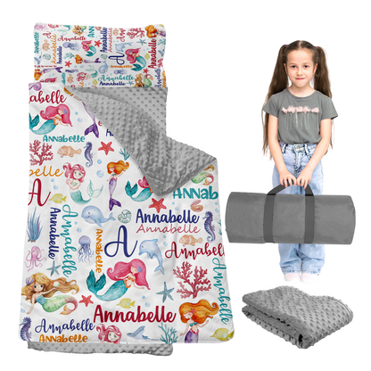 Personalized Nap Mat Mermaid 02 Edition