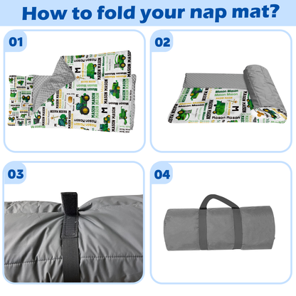 Personalized Nap Mat Transportation 04 Edition