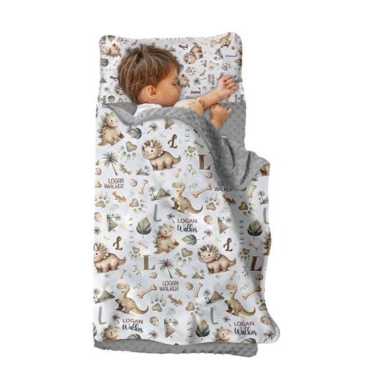 Personalized Nap Mat Dinosaur 11 Edition
