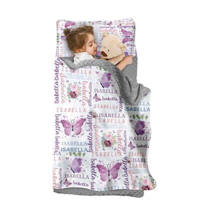Personalized Nap Mat Butterfly 02 Edition