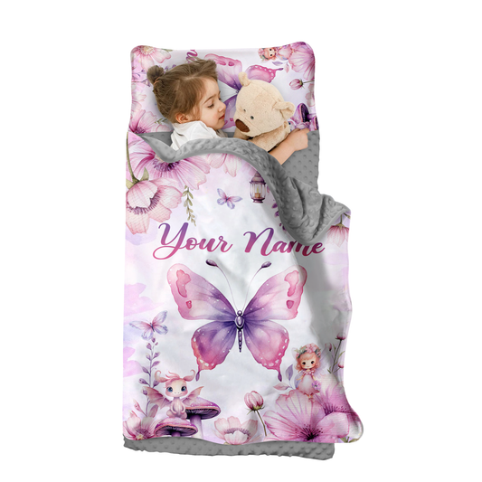 Personalized Nap Mat Butterfly 03 Edition