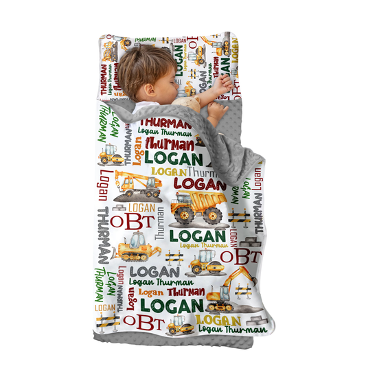 Personalized Nap Mat Transportation 12 Edition