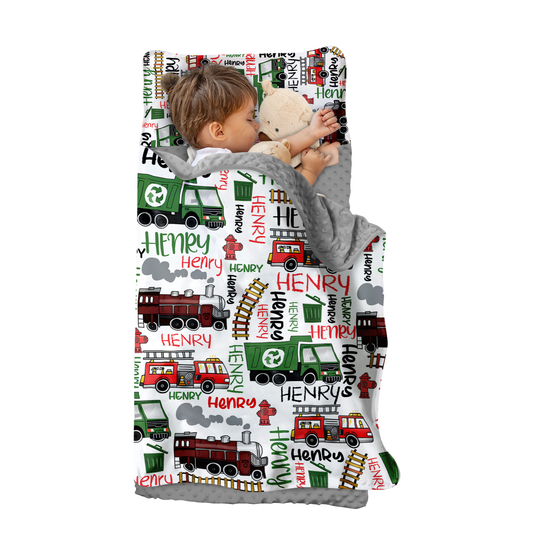 Personalized Nap Mat Transportation 08 Edition