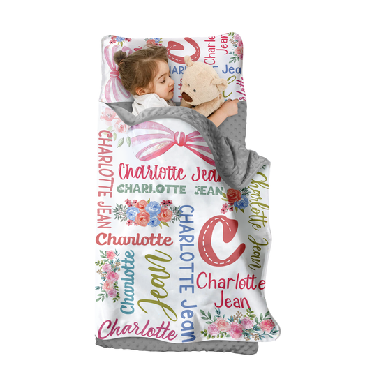 Personalized Nap Mat Monogrammed 04 Edition