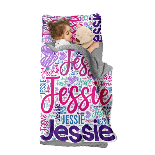 Personalized Nap Mat Monogrammed 02 Edition