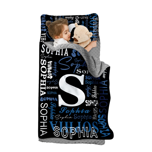 Personalized Nap Mat Monogrammed Edition