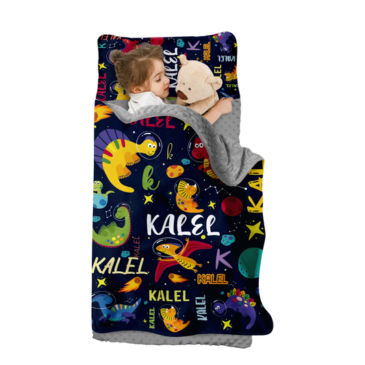 Personalized Nap Mat Dinosaur 06 Edition