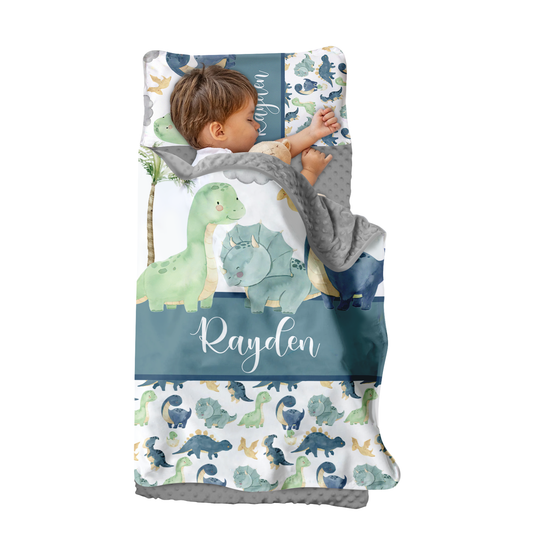 Personalized Nap Mat Dinosaur 04 Edition