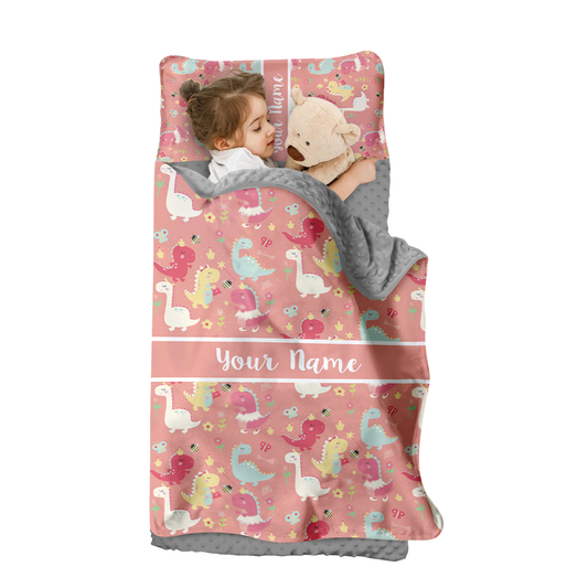 Personalized Nap Mat Dinosaur Edition